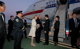 미국 샌프란시스코 국제공항 도착행사 