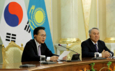 한-카자흐스탄 공동 기자회견 