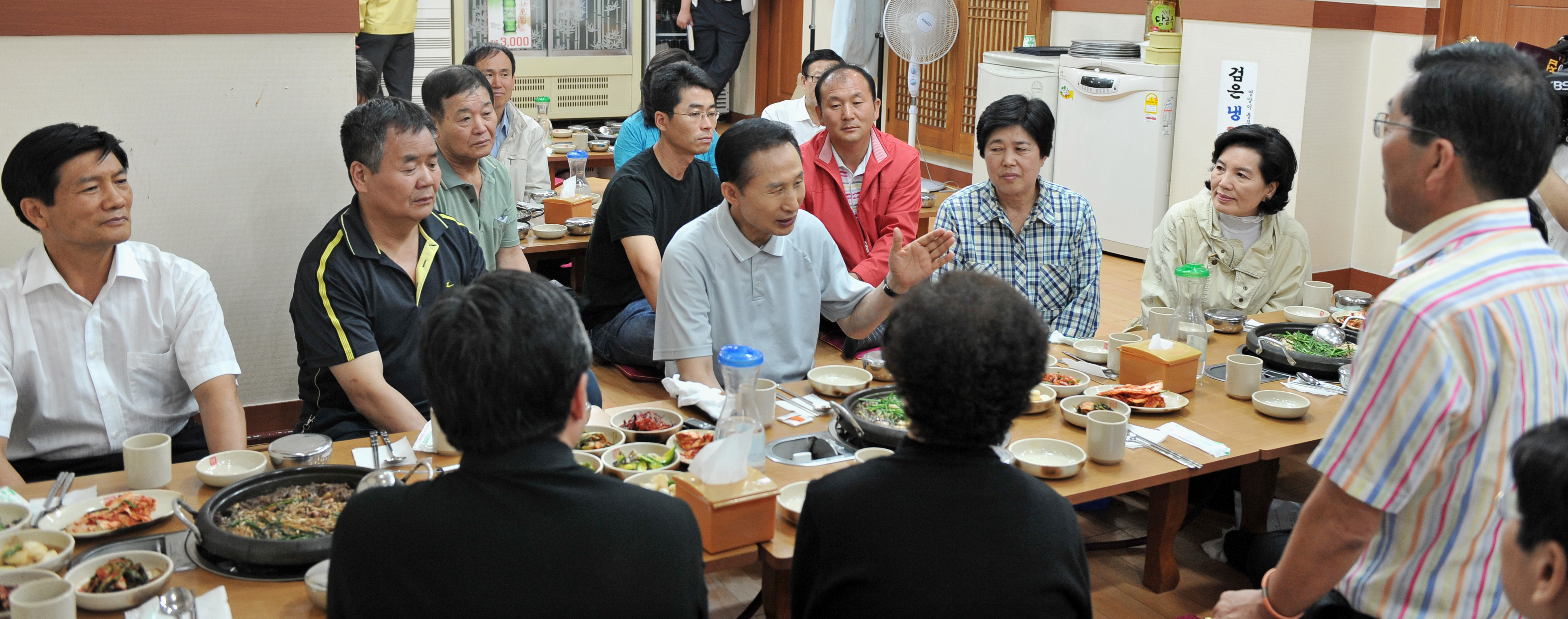 골목시장 현장 오찬간담회