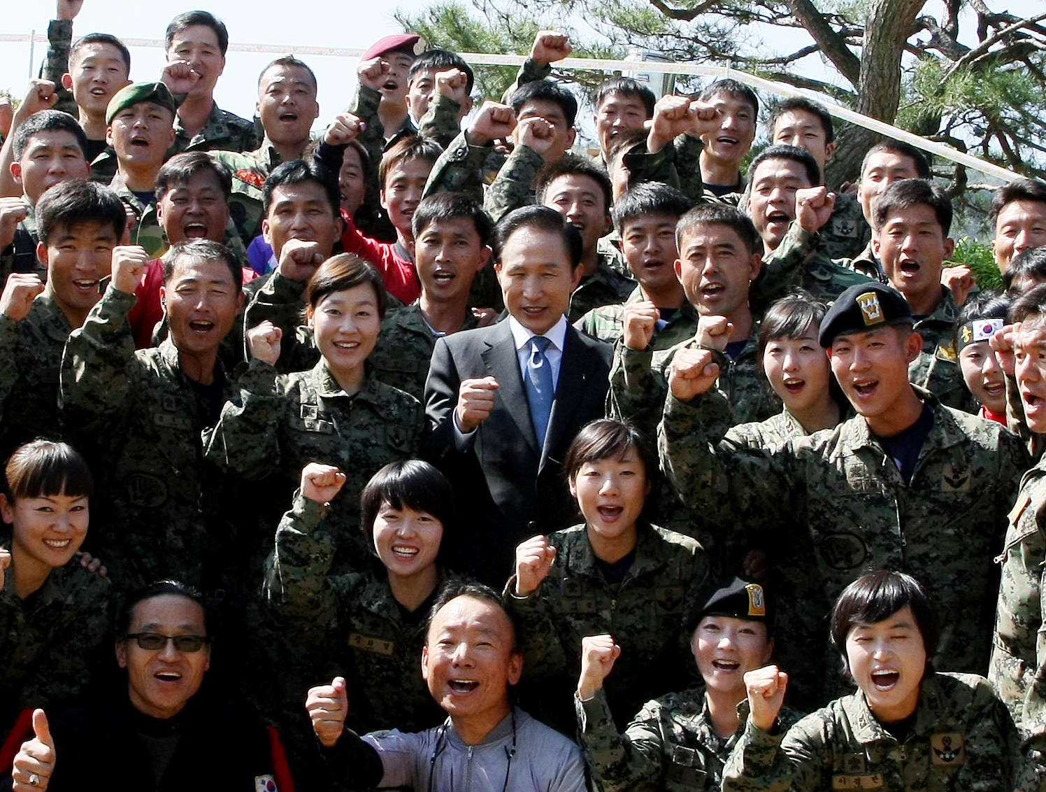 건군 61주년 국군의날에