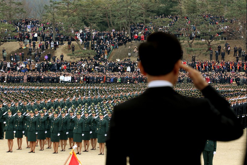 2012년 장교 합동임관식